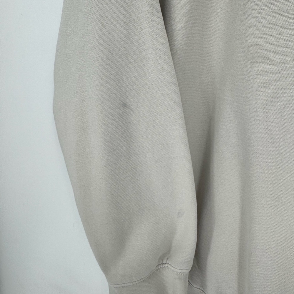 Nike Light Gray/Beige Pullover Hoodie Size Large - Picture 3 of 6